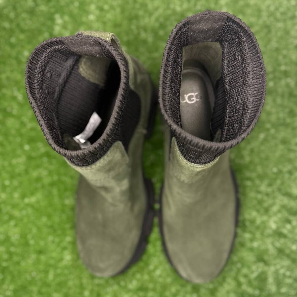 UGG Brooklyn Chelsea Forest Night Suede Waterproof Boots US 7 NWOB - Picture 5 of 6